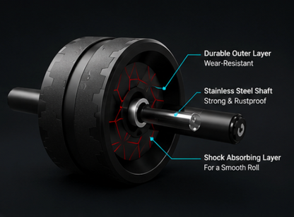 Dual-Wheel Ab Roller Kit
